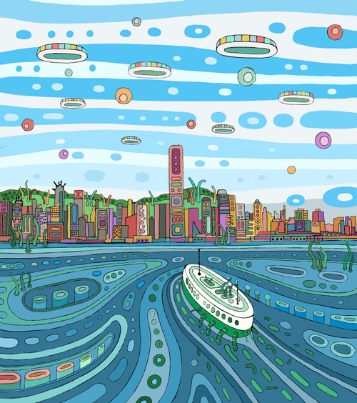 Taking the Star Ferry