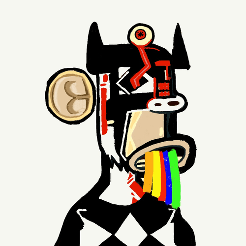 Rainbow Ape # 6