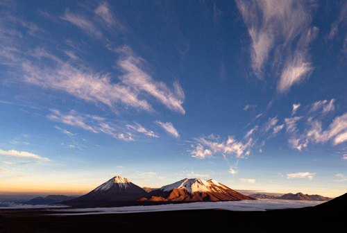 Twin Volcanoes