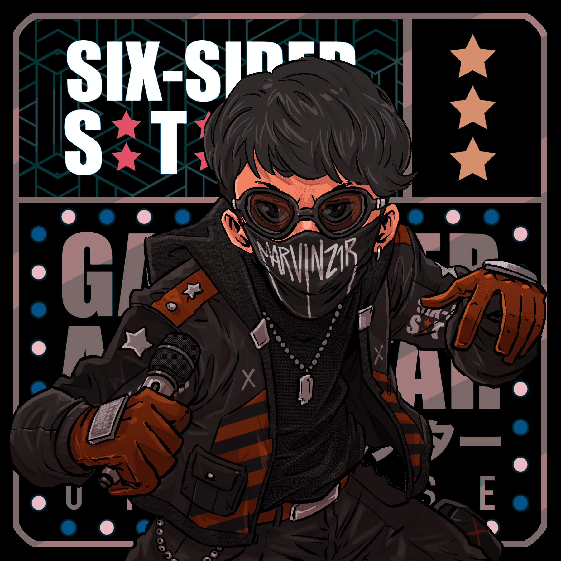 GANGSTER ALL STAR UNIVERSE : SIX-SIDED STAR MEMBER [MARVINZ1R ...