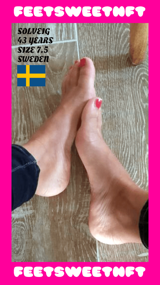 Swedish Feet Porn - FEET FETISH GIRL WOMEN SWEET #95 SOLVEIG SWEDEN - FEET-SWEET-NFT | OpenSea