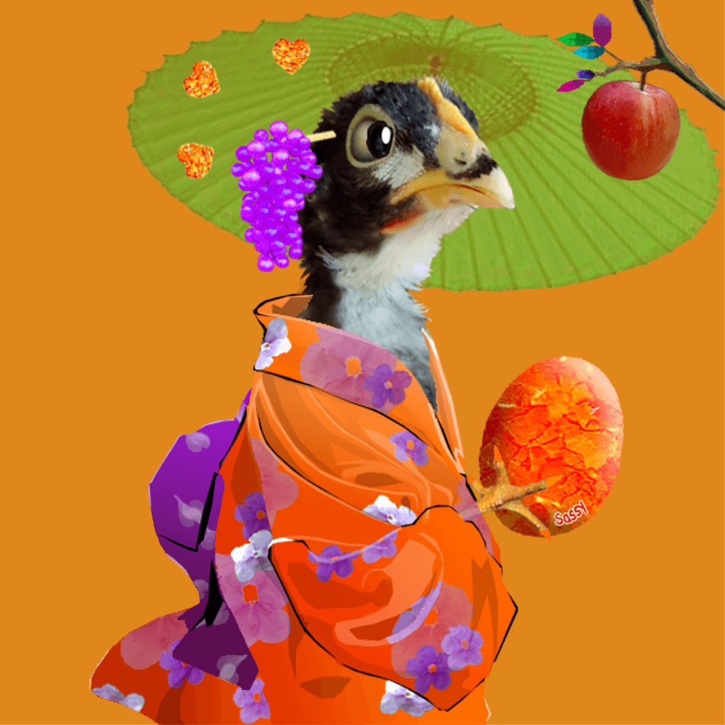 Sassy the Chick'n Kimono #206