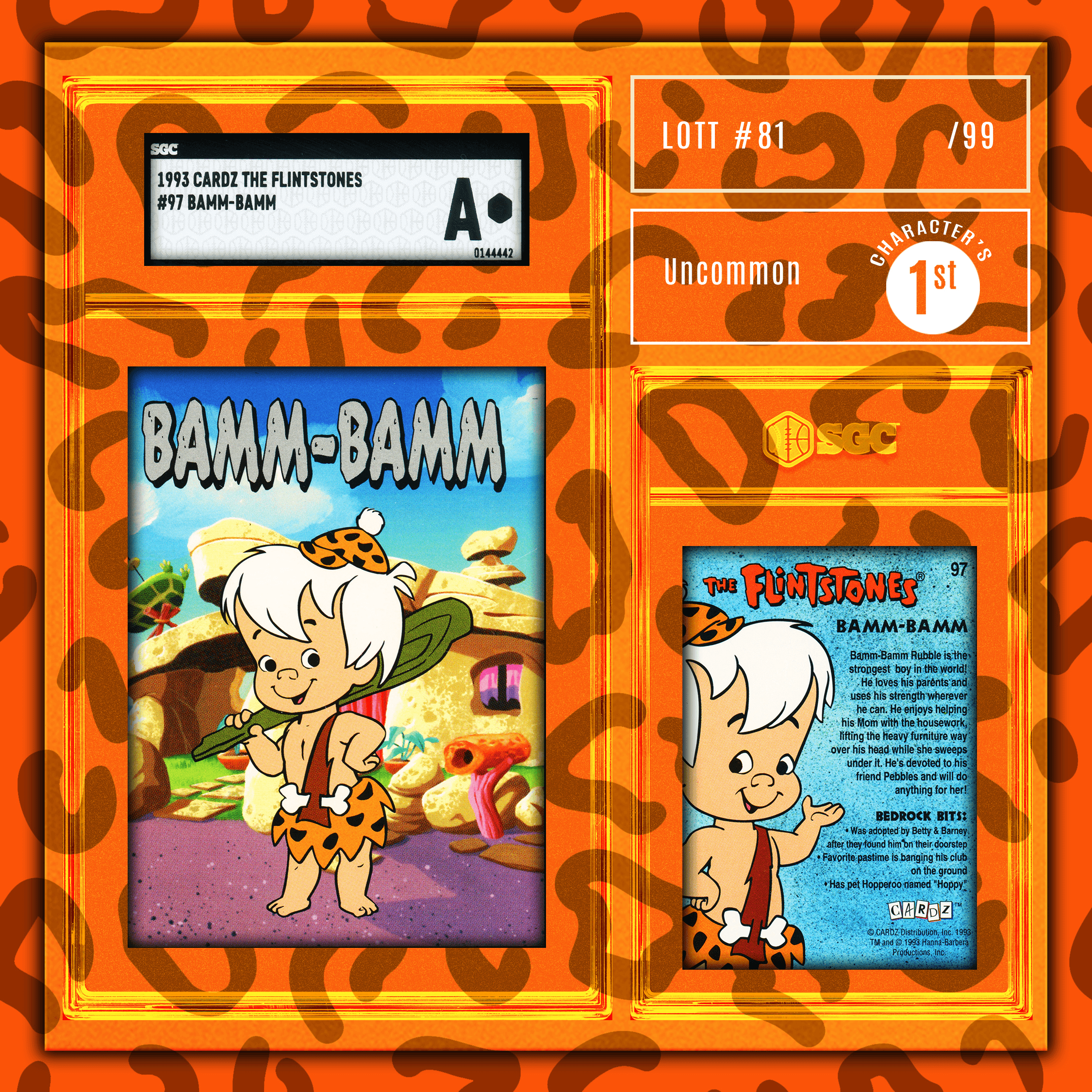 Bamm-Bamm - (1993 Cardz - The Flintstones SGC A)