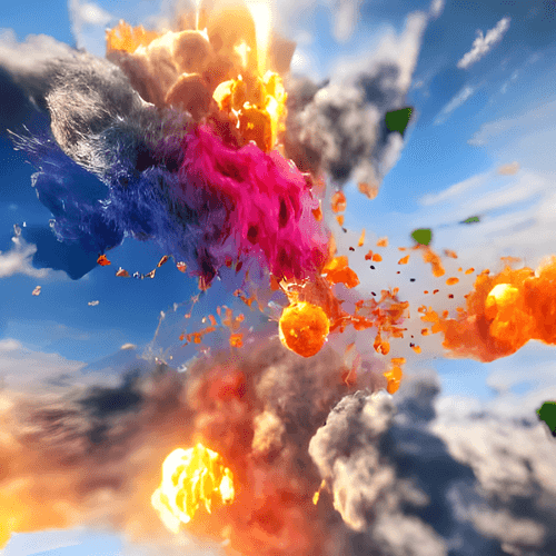 Artificial Explosion #4