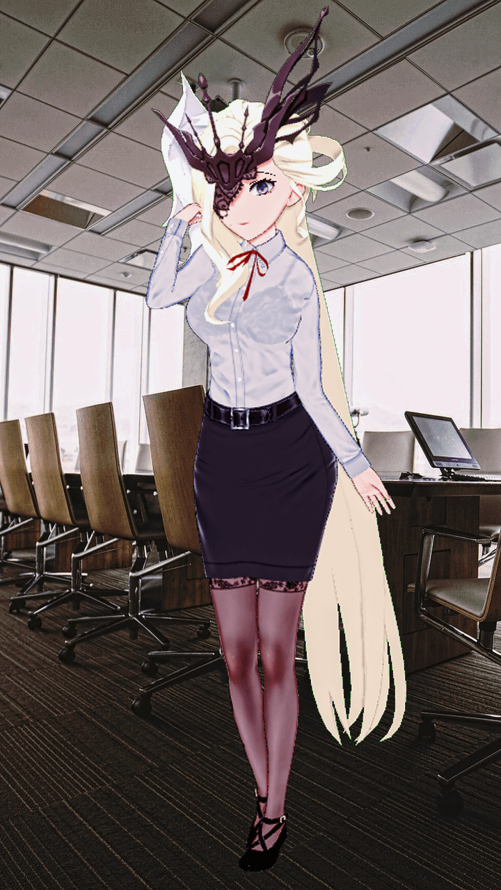 Boardroom Queen 01 - Genshin Impact - La Signora Fan Art | OpenSea