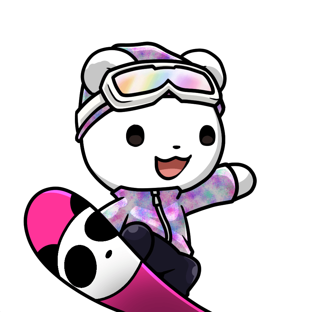 Leelee-Snow boarder-Polar bear #01928