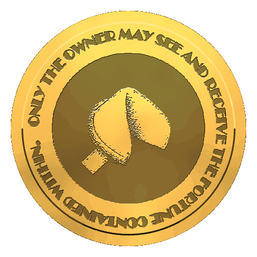 Fortune Cookie 49 Unlockable Fortune FOR OWNER EYES ONLY Unique