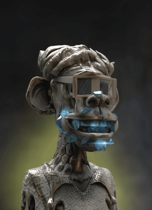 Bored Ape Set in Stone M1-#24492