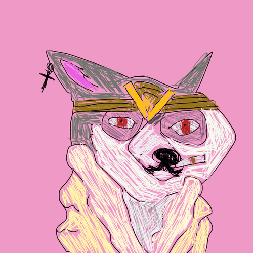 Hand Drawn Slum Doge Billionaire 8