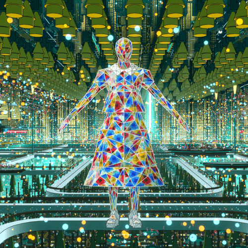 ANREALAGE 2022 SPRING/SUMMER COLLECTION LOOK 05