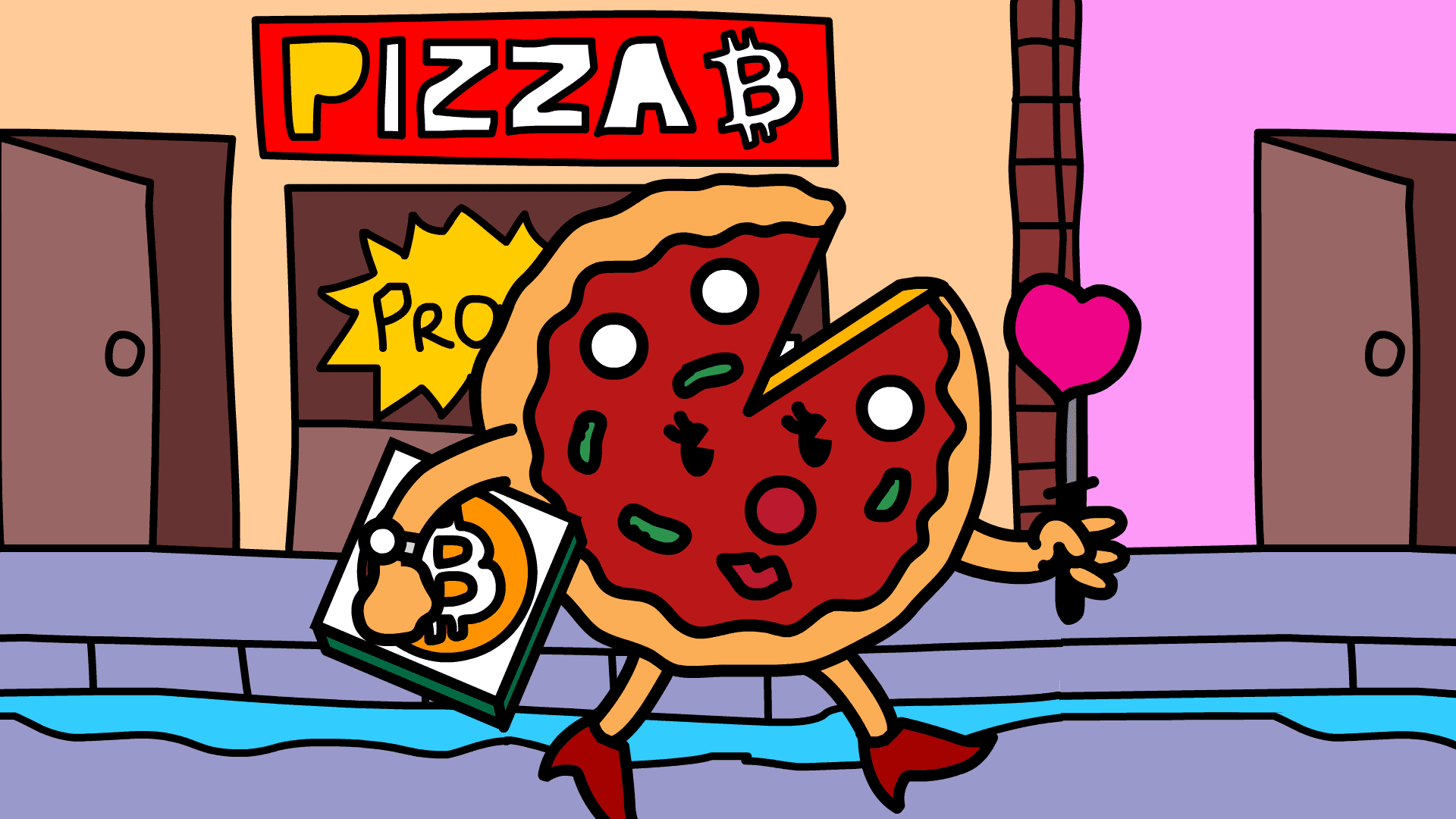 BITCOIN PIZZA - MARGHERITA