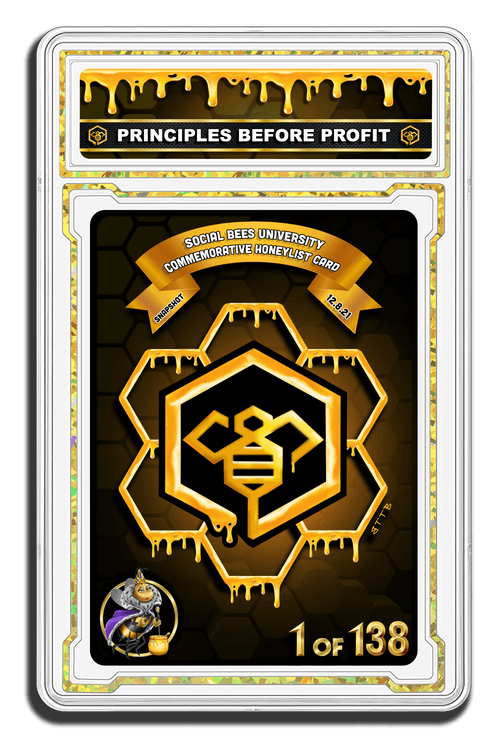 SBU Honeylist - 138 of 138 Commemorative Card