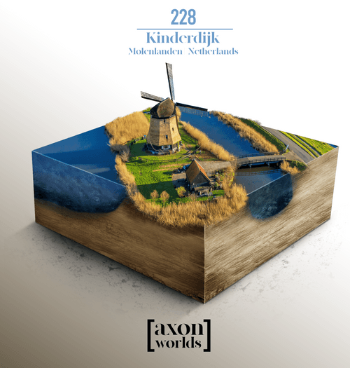 AXON WORLD | 228/1423 | KINDERDIJK | MOLENLANDEN | NETHERLANDS | MICRO WORLD