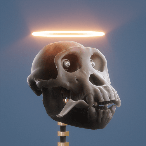 Ape Skull #62