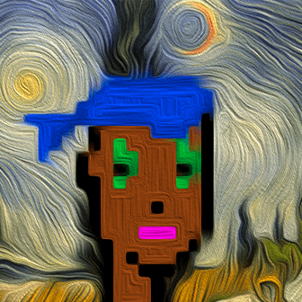 Van Gogh Punk #1988