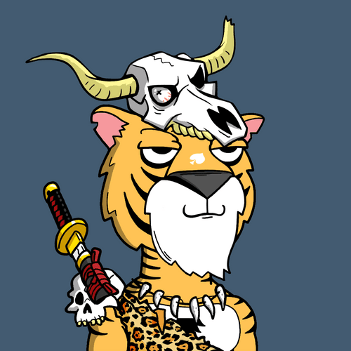 Grouchy Tiger Social Club #9409