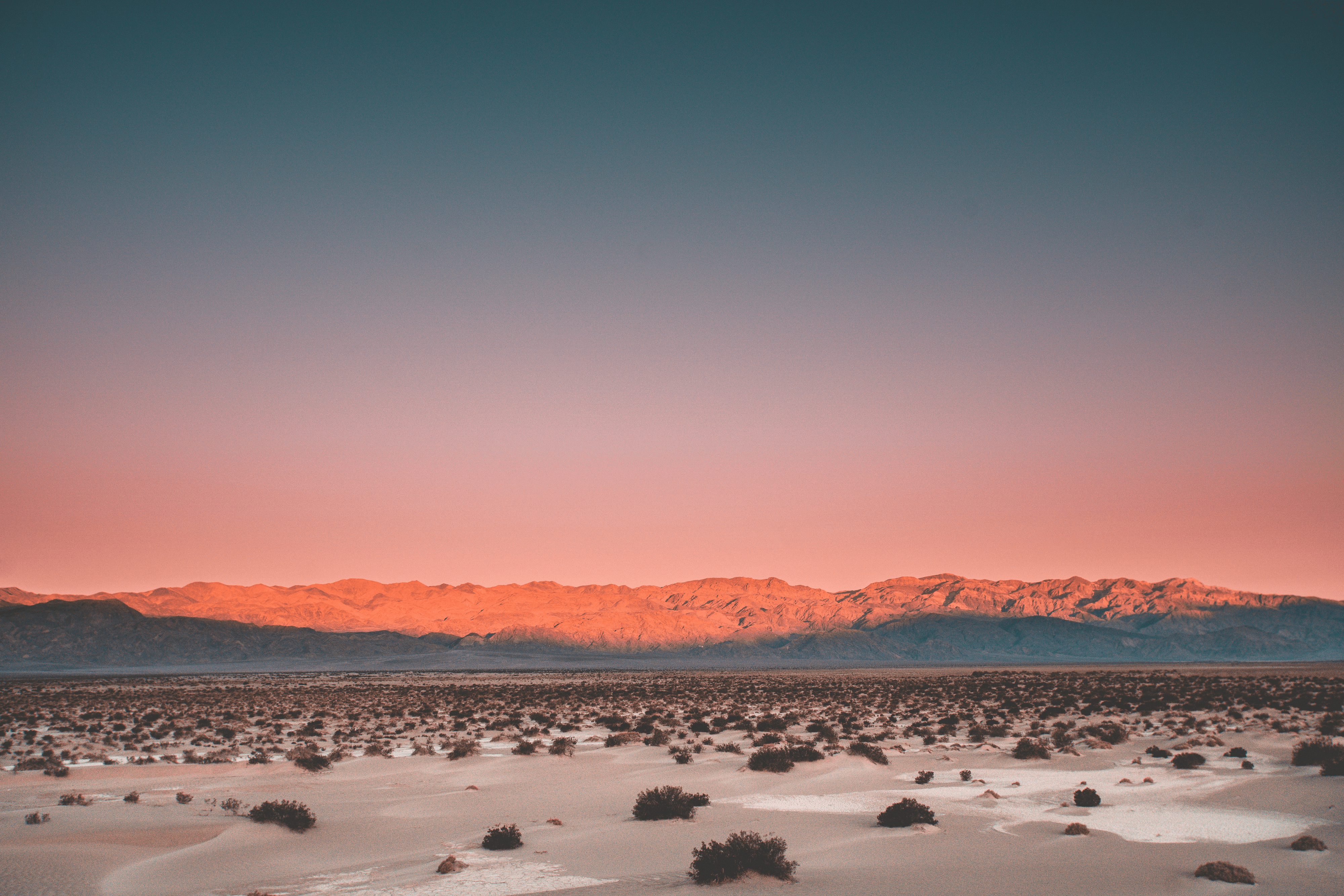 Sunrise in Death Valley