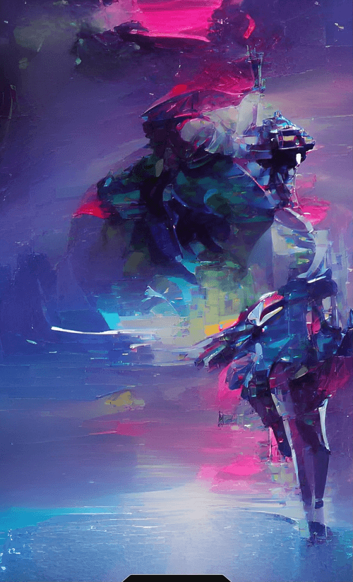 Space Of Abstract #18