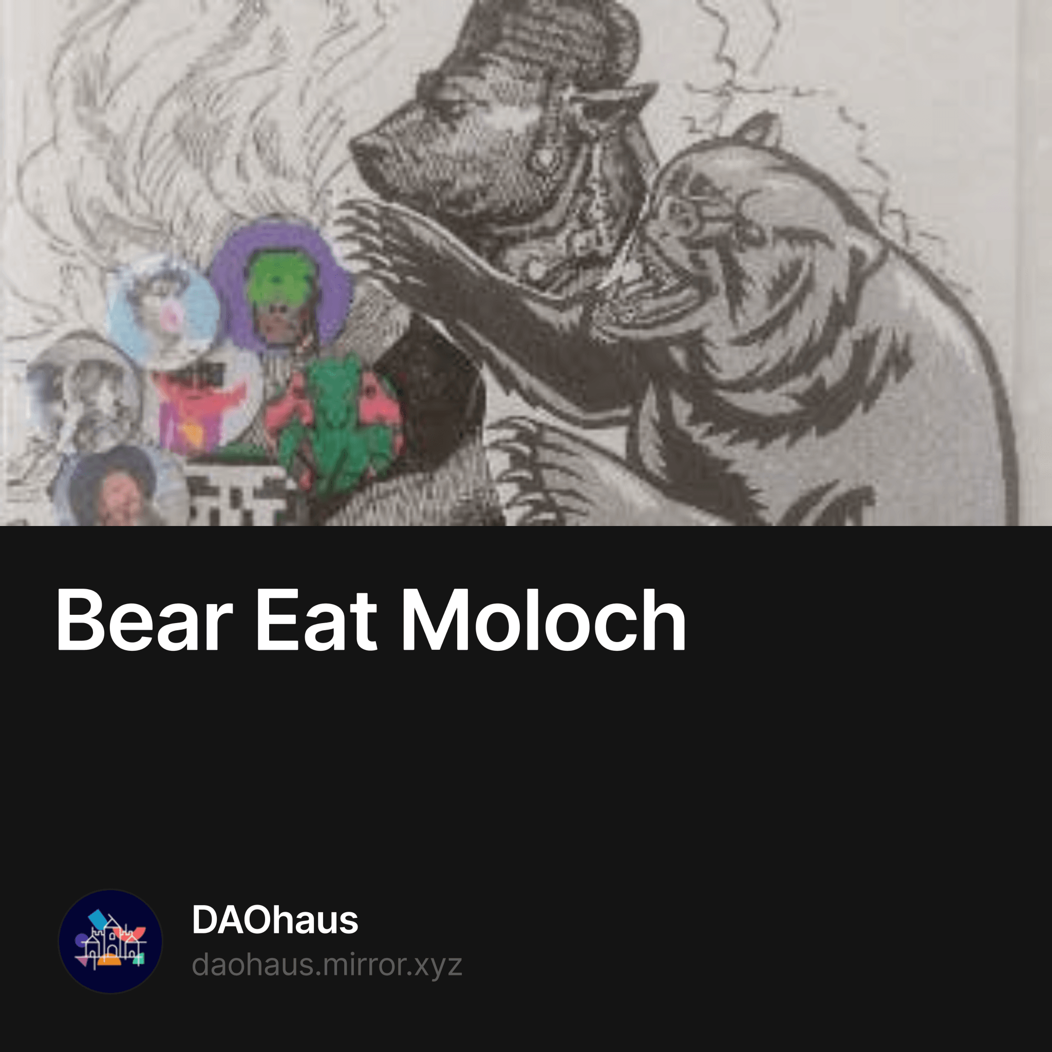 Bear Eat Moloch 17/100