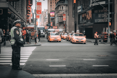 NYC - my first date, #1 Traffic Observer