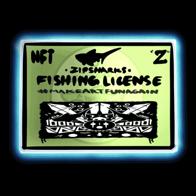 ZIPSharks Fishing License #17