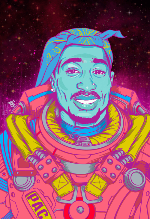 Interstellar Tupac | Lutherarts x Schoolsstillout 2022