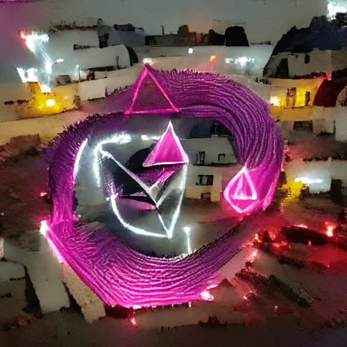 ETH Cyan Lights