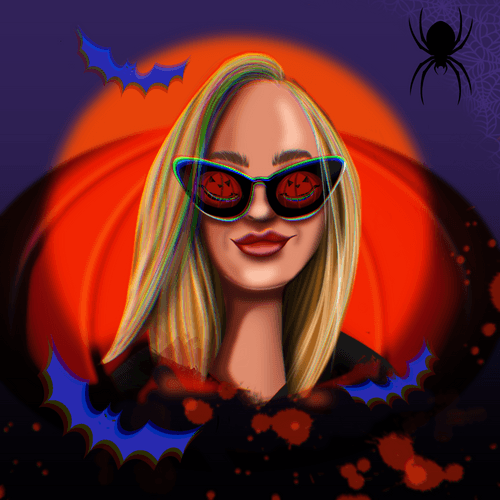 "Halloween Beauty' by Gordova_art