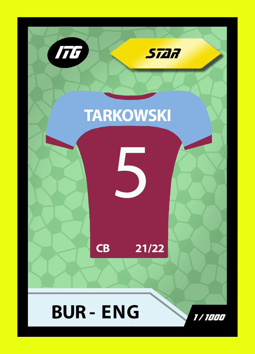 James Tarkowski - In The Game Football