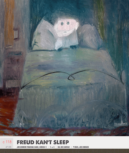 Freud Kan't Sleep / Joe Sorren Trading Card 118