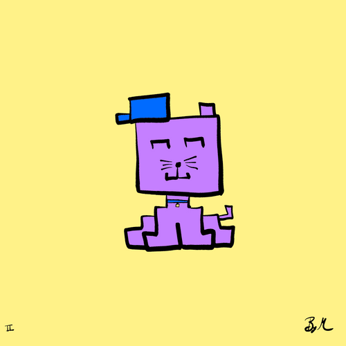 #74 Stumpy, the Boxy Cat
