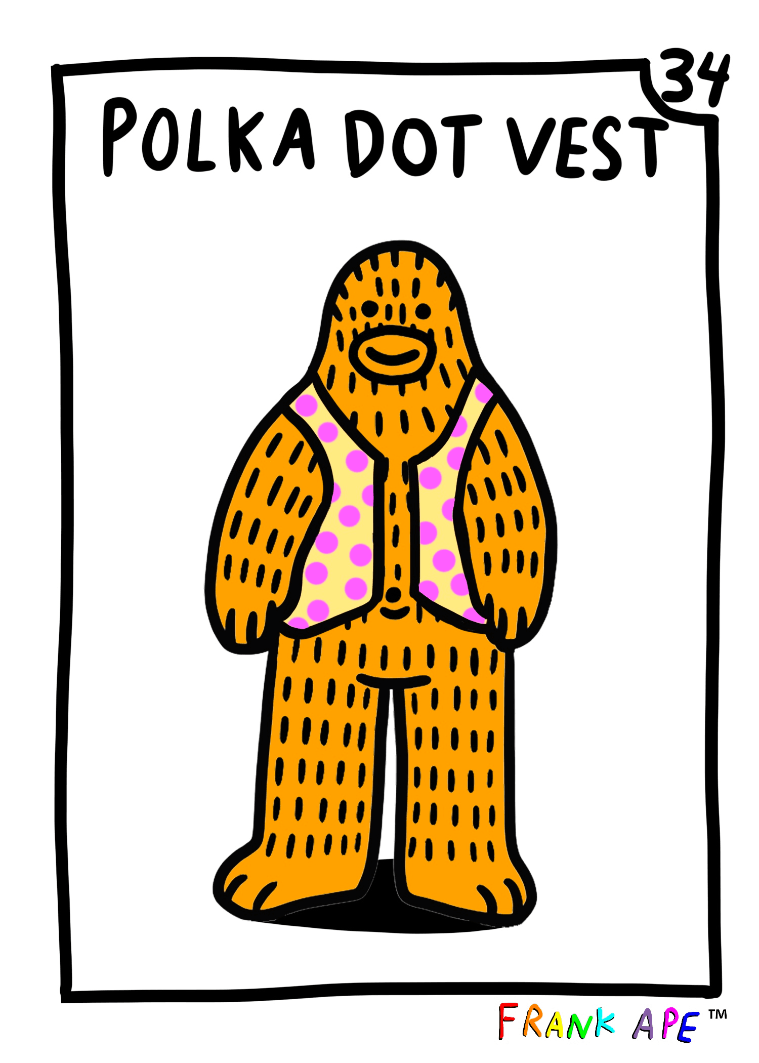 Frank Friends #34 - Polka Dot Vest