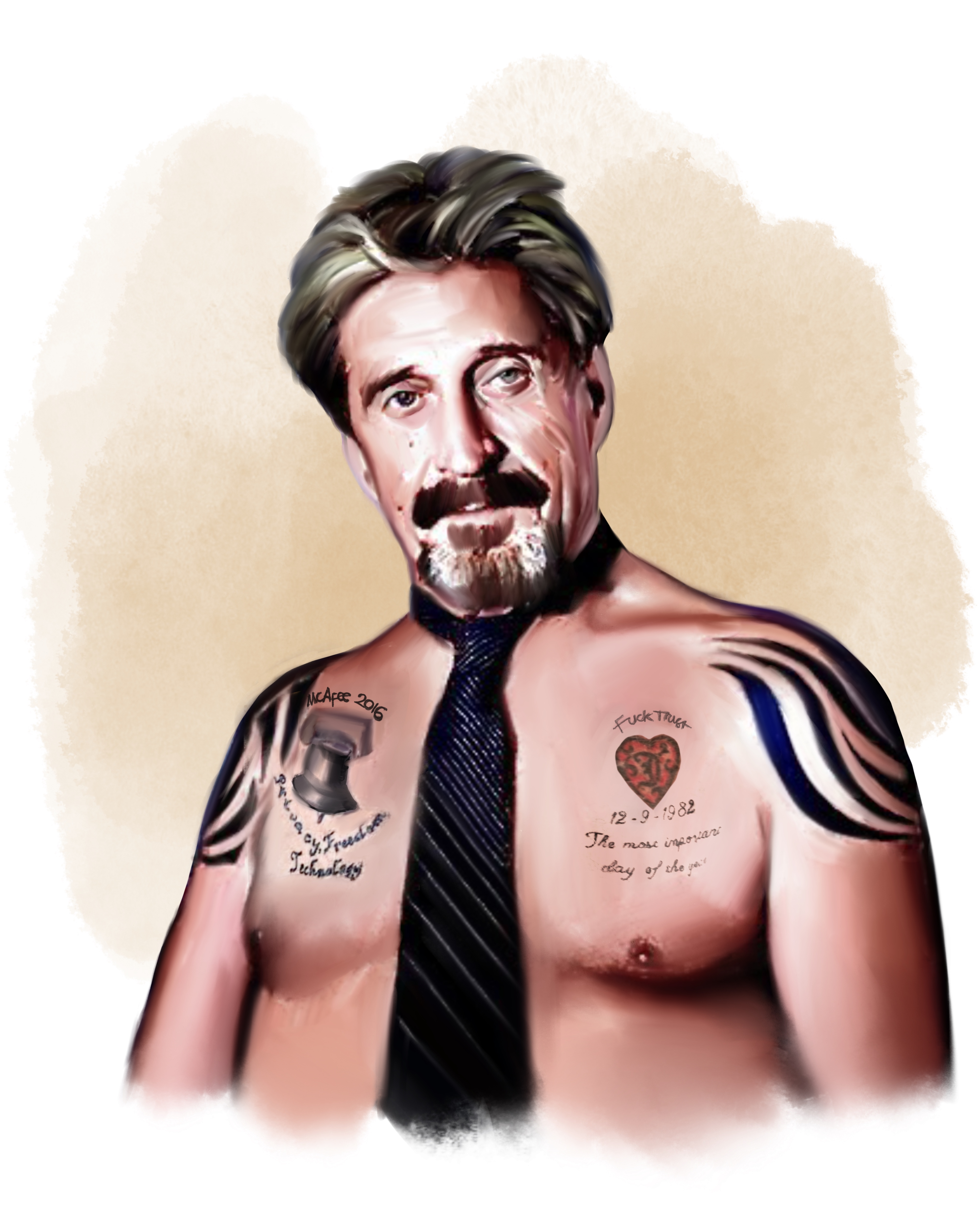 $WHACKD WaterColor #22 - The Tailored Candidate McAfee