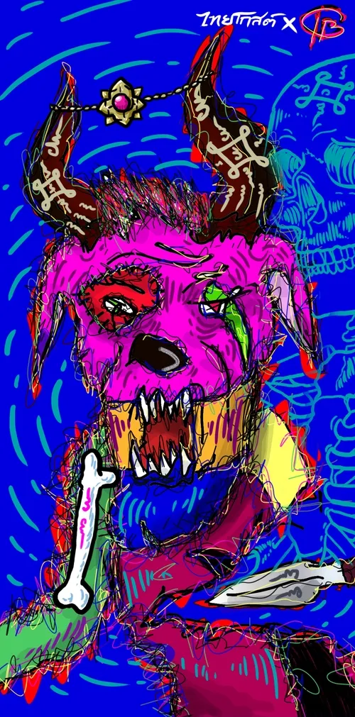 ENTITY and THAIGHOST (Russia and Thailand) ultra rare special drop - DOG