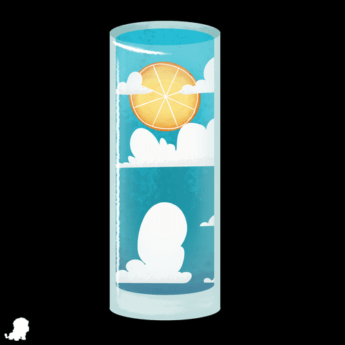 NFT Clouds in a glass