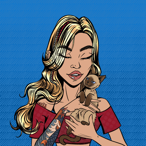 #15. Tonie and Catnip (custom edition) - blond version