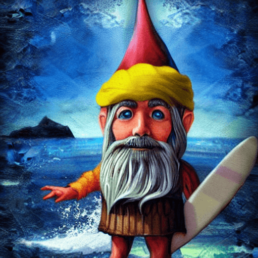 Merwin - The Surfer Gnome #2