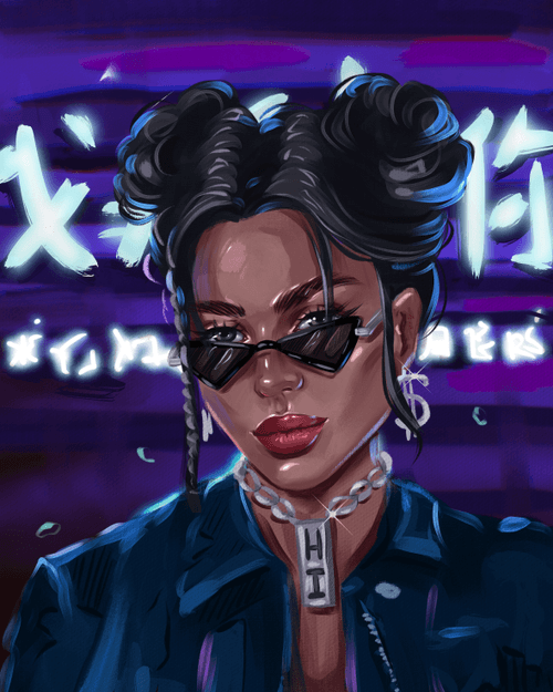 Neon city #1