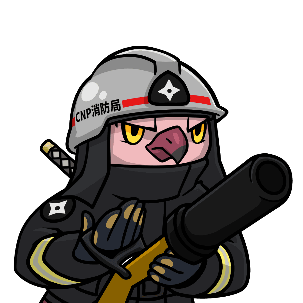 Narukami-Firefighter-Flamingo #02916