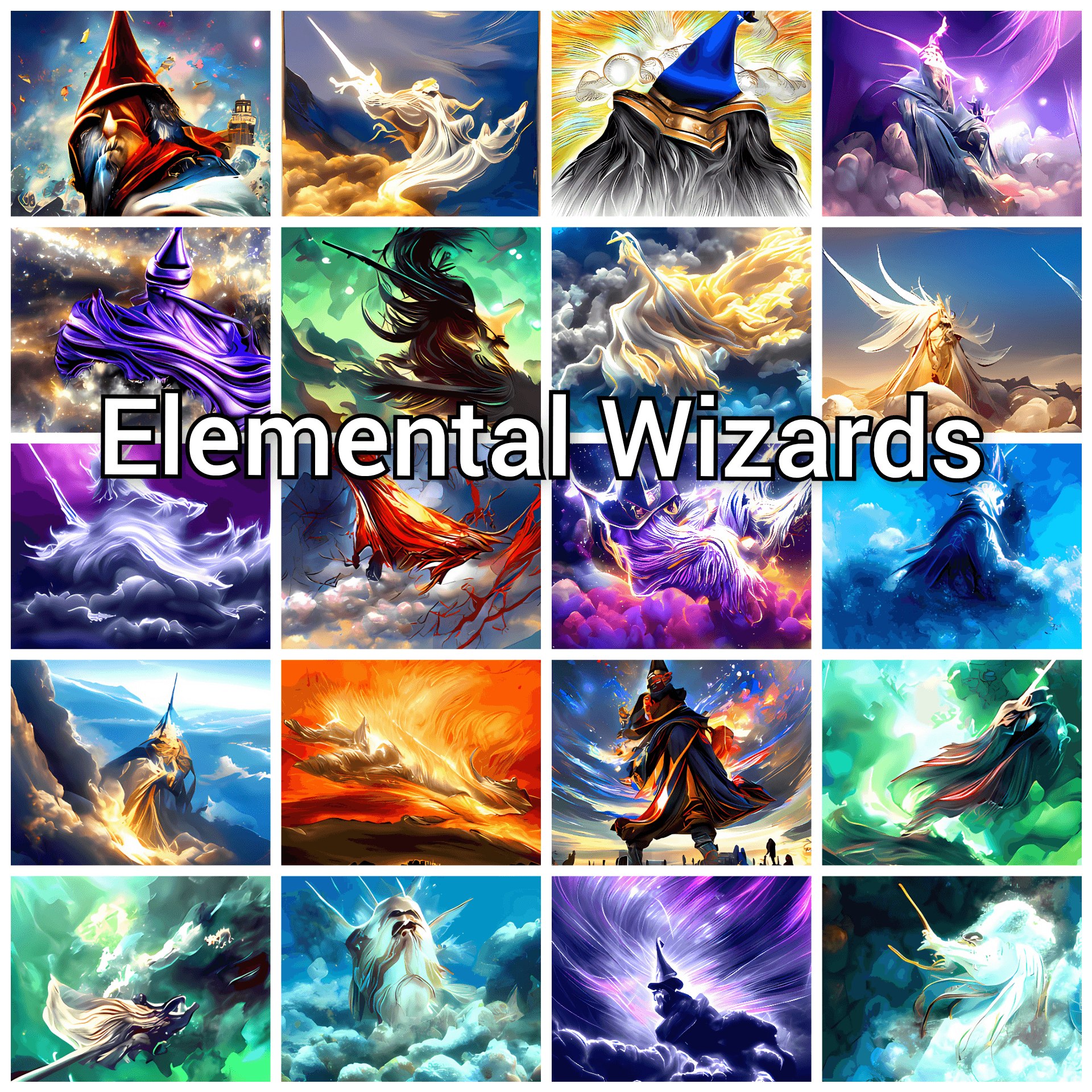 EldenNFT - Elemental Wizards - Collection | OpenSea