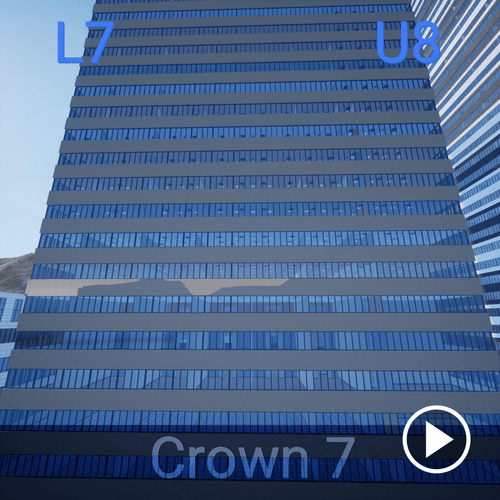 C7-07-08 Unit Eight @ Crown Seven Level Seven