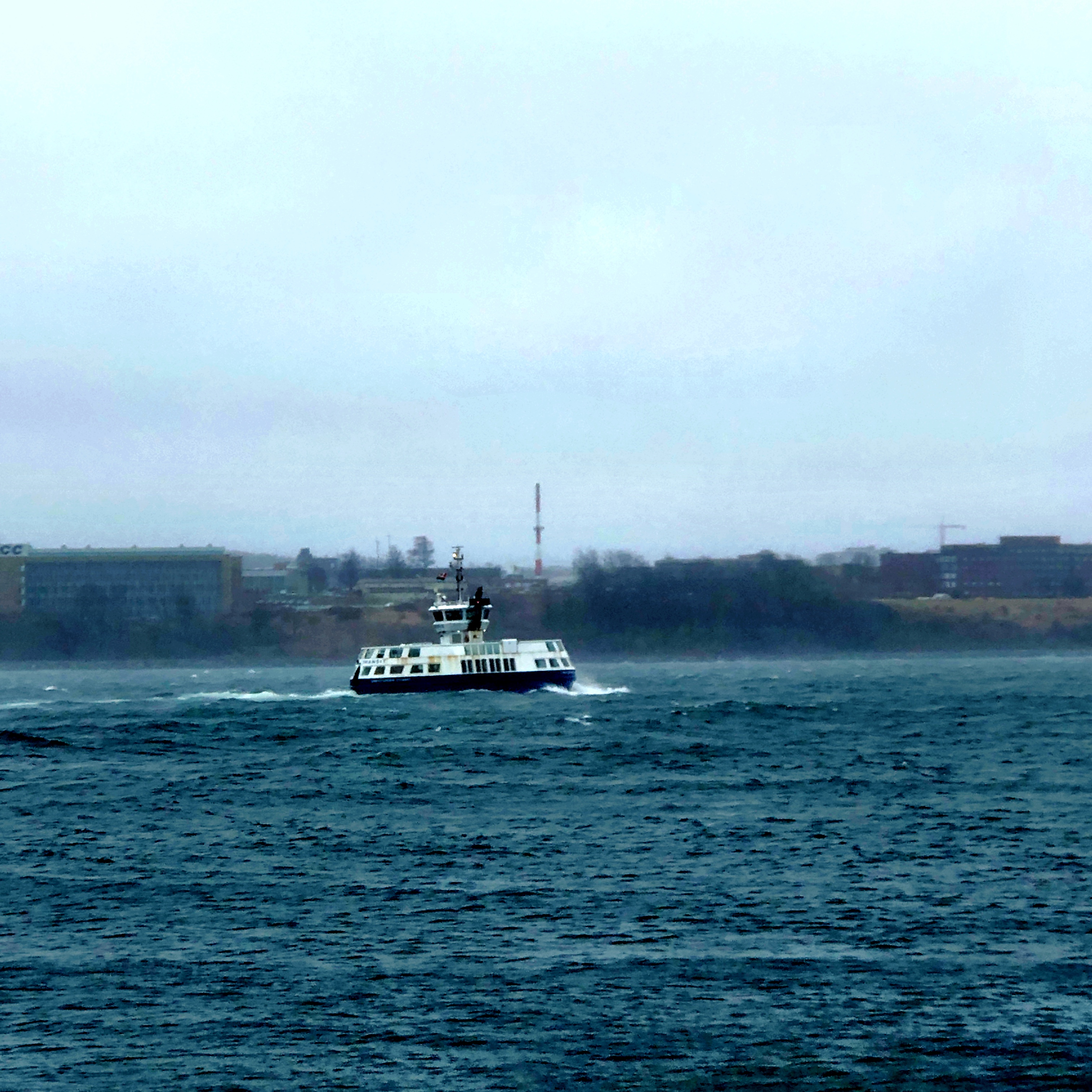 Feb 18, 2022 - Ferry through the storm 