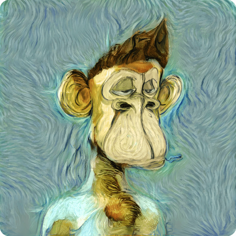 Bored Ape by Vincent Van Gogh #1