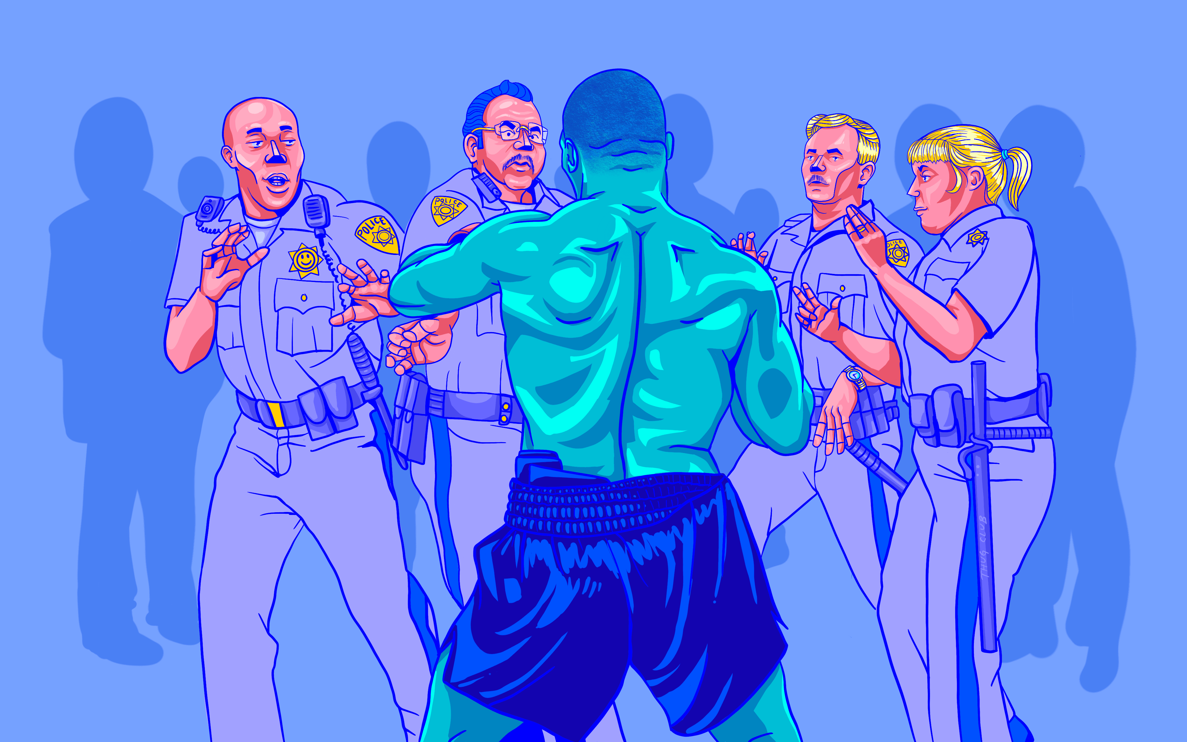 MIKE VS THE COPS Edition 1/1