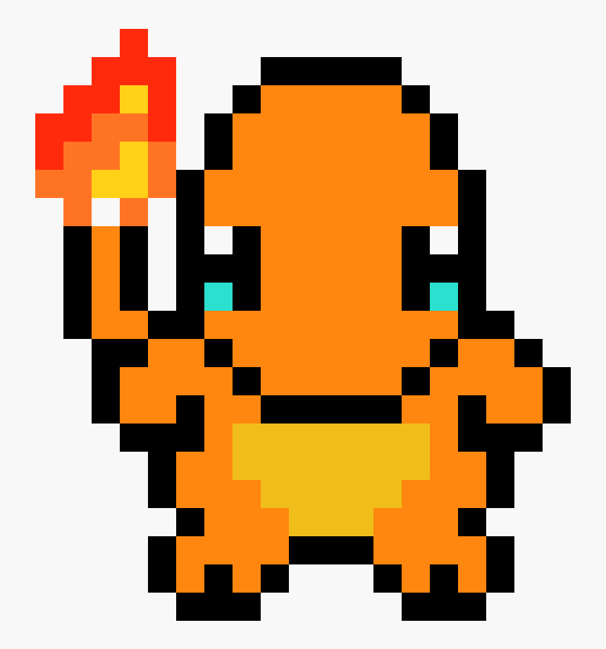 charmander pixel - Pokemon Pixel Pixel