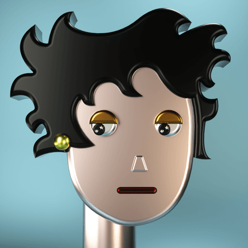 3D Chrome Punk #0598