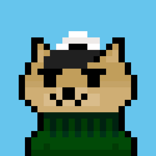 Pixel Doge #742