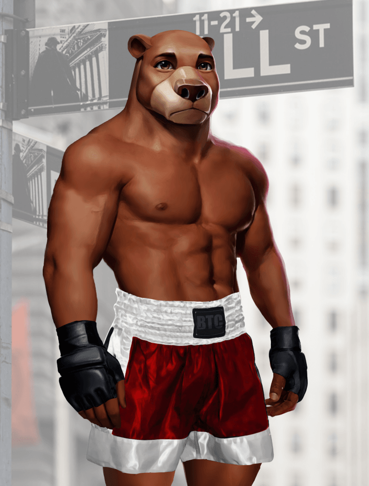 Wall Street Avatar Fighter Bear #213
