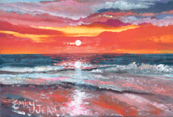 Sunsets, Scenery and Surreal by Paintings by Emily Jean collection image