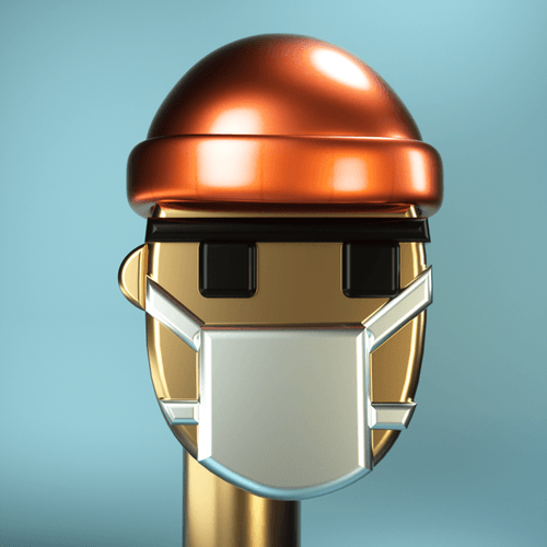 3D Chrome Punk #0542